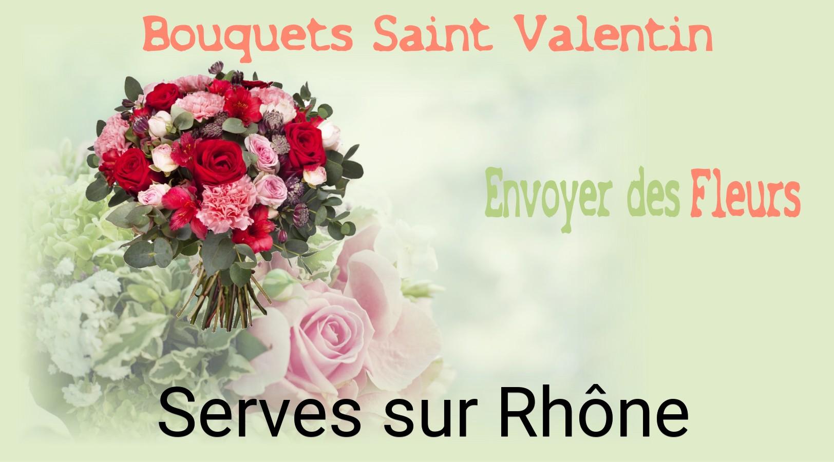Roses de Saint-Valentin livrées à Serves-sur-Rhône