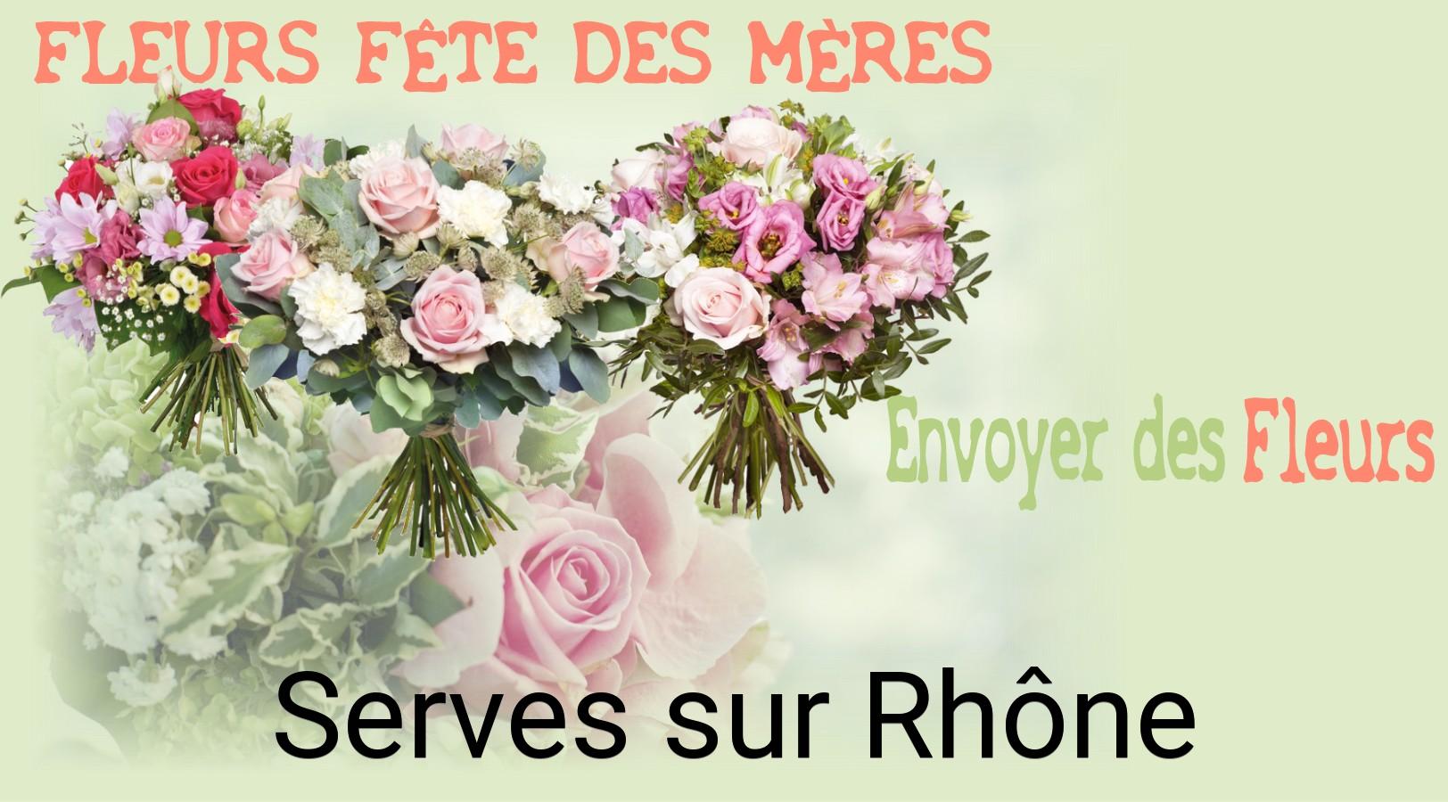 Bouquet de Fête des Mères livré à Serves-sur-Rhône
